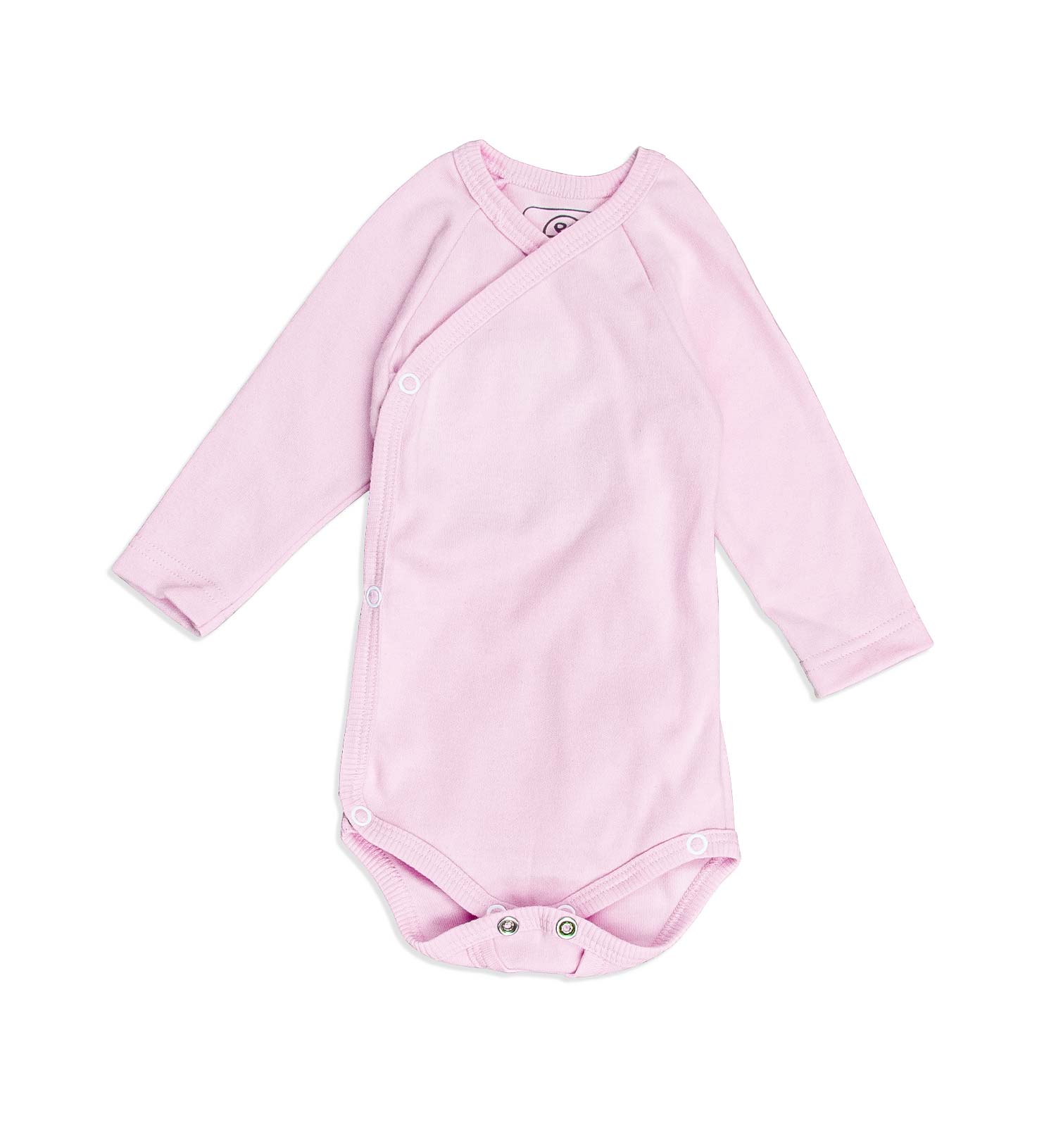 Baby Wickelbody langarm Store Baumwolle 100 % Online – rosa sticklett